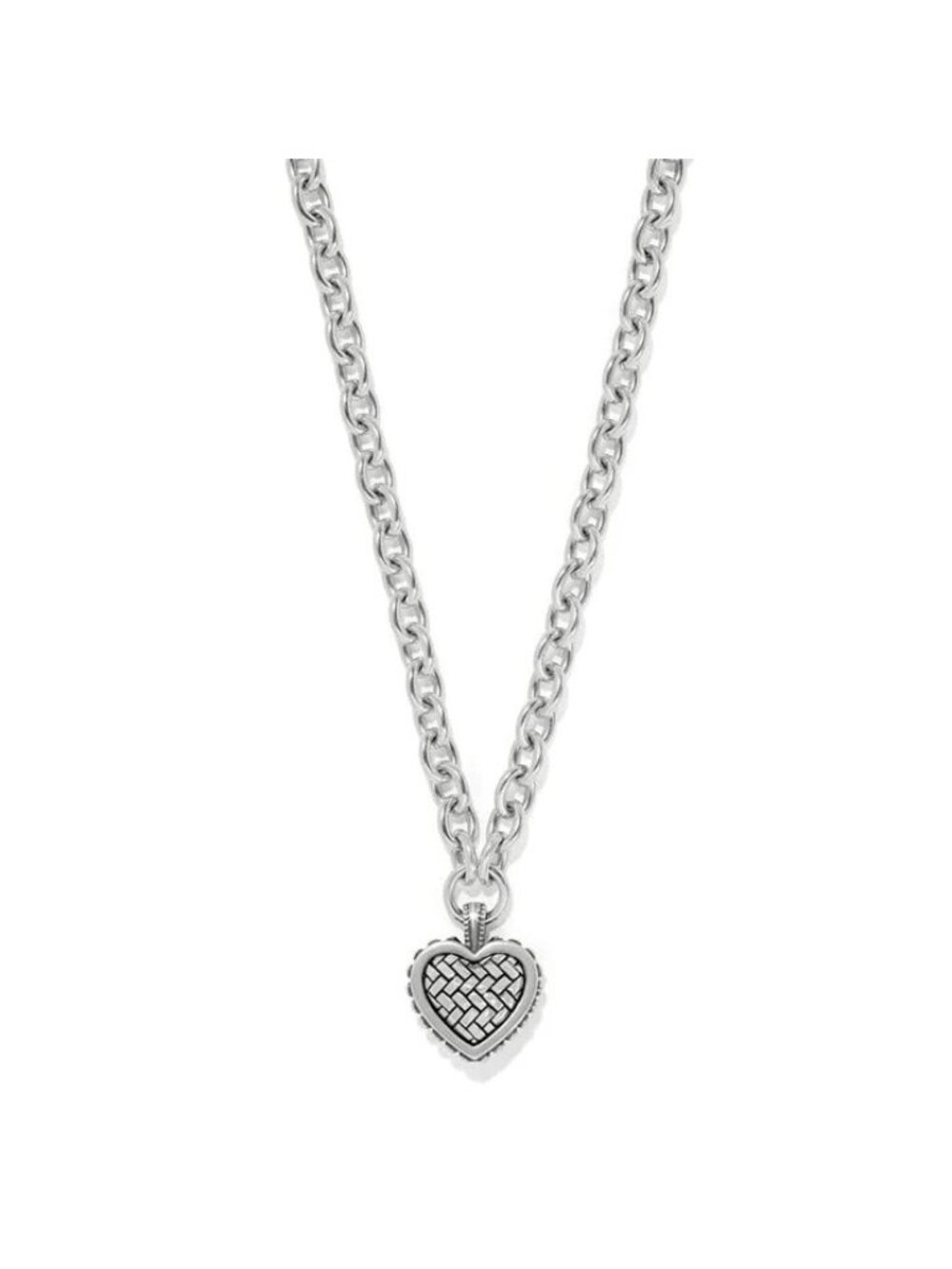 Brighton Pretty Tough Weave Heart Necklace Style JM7537 Regular price  $118